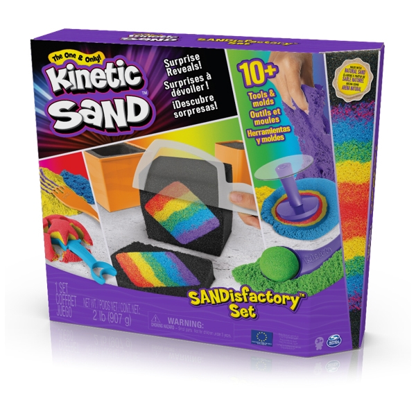Kinetic Sand SANDisfactory Set (Bilde 1 av 9)