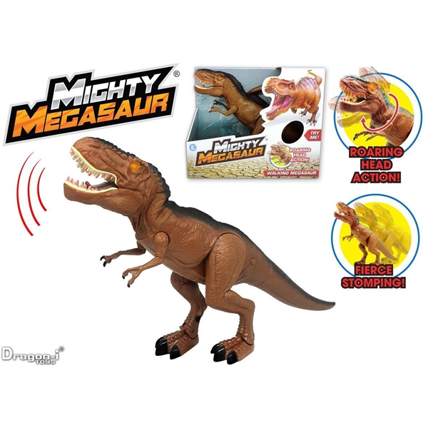 Dragon-I Mighty Megasaur 30 CM Walking T Rex (Bilde 3 av 3)