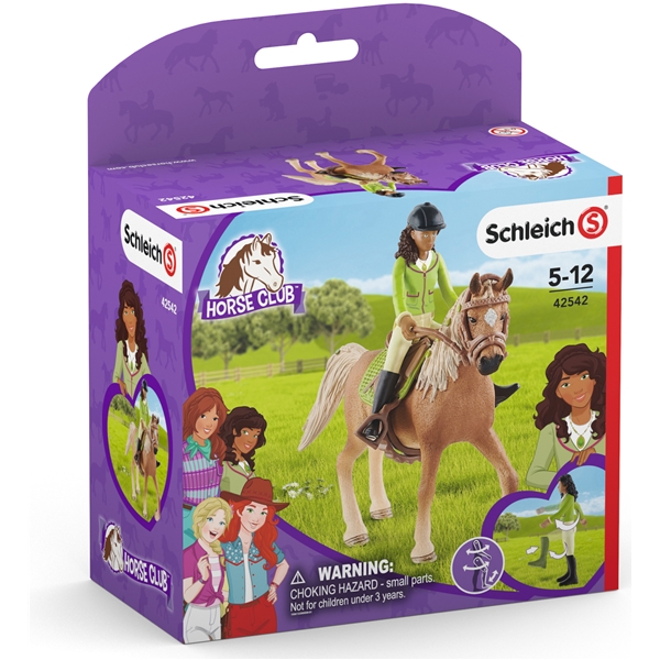 Schleich 42542 Horse Club Sarah & Mystery (Bilde 4 av 4)