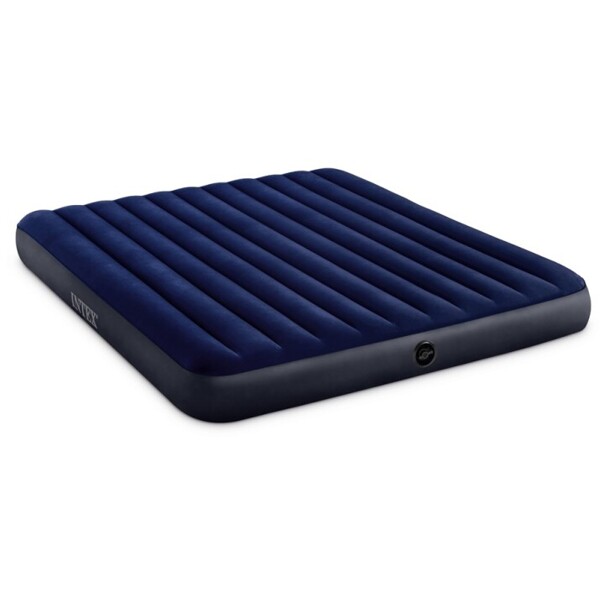 Intex Klassisk Downy Luftmadrass 183x203x25 cm (Bilde 3 av 4)