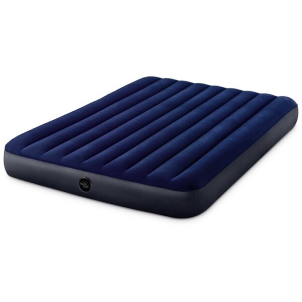 Intex Klassisk Downy Luftmadrass 152x203x25 cm (Bilde 1 av 4)
