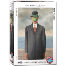 Puslespill 1000 Deler Son of Man by Rene Magritte