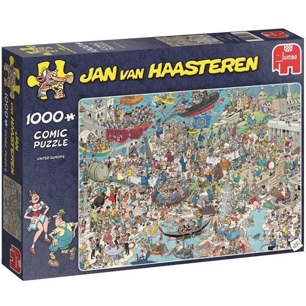 Puslespill 1000 Deler - United Europé