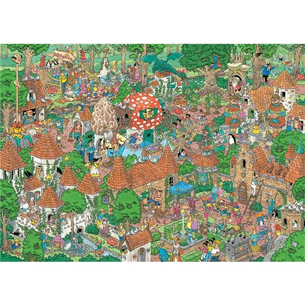 Puslespill 1000 Deler - Fairytale Forest (Bilde 2 av 2)