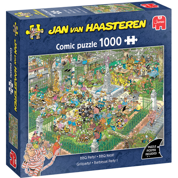 Puslespill 1000 Biter JvH BBQ Party! (Bilde 1 av 2)