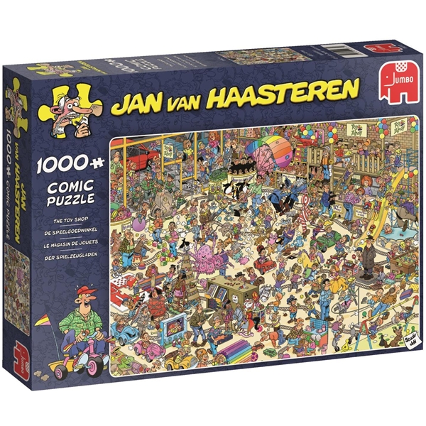 Puslespill 1000 Deler The Toy Shop (Bilde 1 av 2)