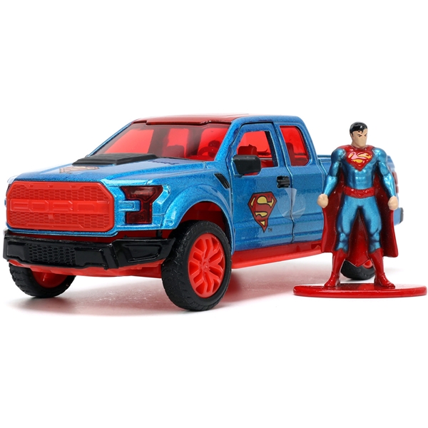 DC Comics Superman med 2018 Ford F 150 Raptor 1:32 (Bilde 1 av 4)