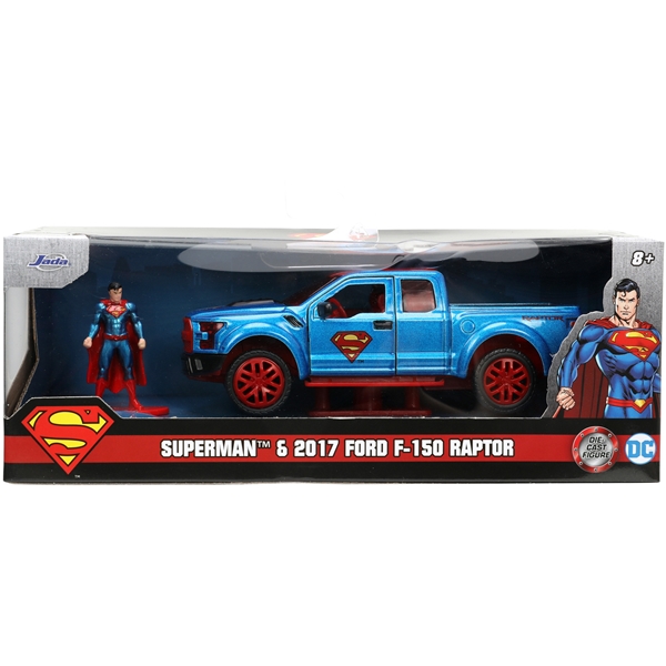 DC Comics Superman med 2018 Ford F 150 Raptor 1:32 (Bilde 4 av 4)