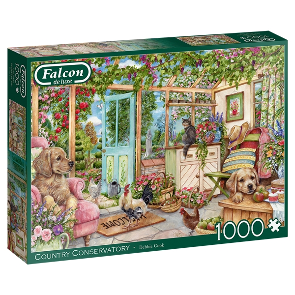 Puslespill 1000 Deler Country Conservatory (Bilde 1 av 2)