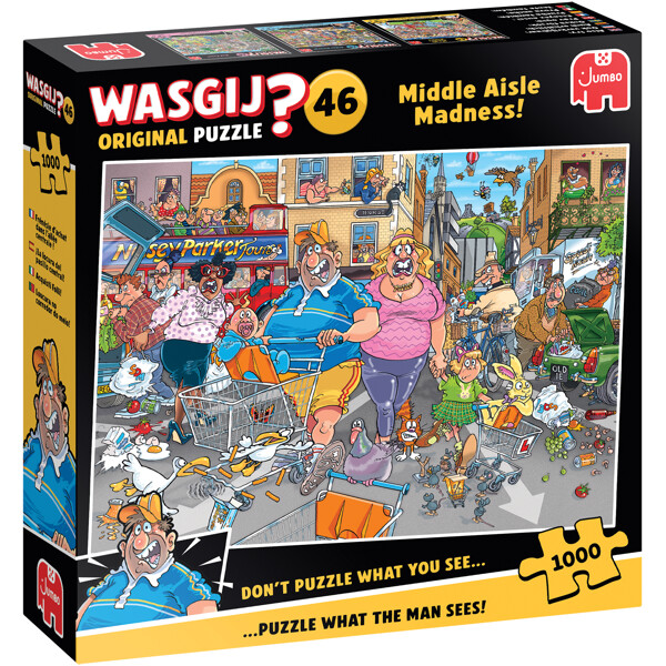 Wasgij Original 46 Middle Aisle Madness! (Bilde 1 av 2)
