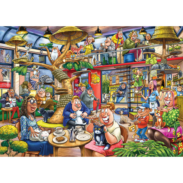 Wasgij Mystery 28 Feline Frenzy! (Bilde 2 av 2)