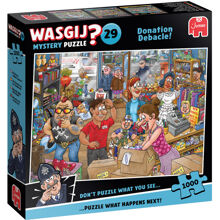 Wasgij Mystery 29 Donasjonsdebakelen!