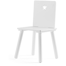 Kids Concept Stol Star Hvit
