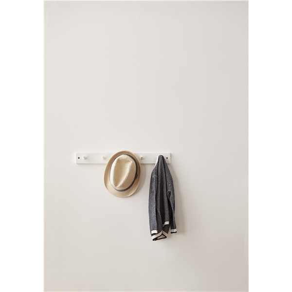Kids Concept Knoppebrett 5 Hvit Star (Bilde 2 av 2)