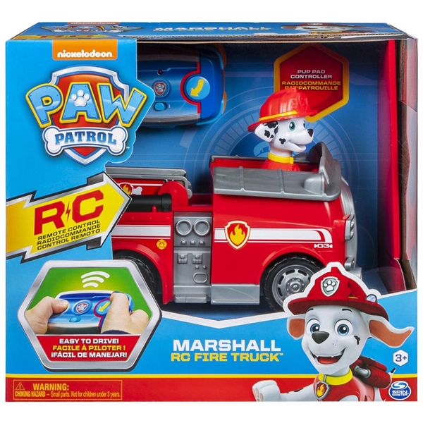 Paw Patrol Marshall Radiostyrt Brannbil (Bilde 5 av 5)