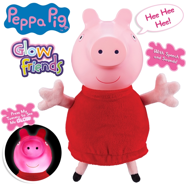 Peppa Gris Glow Venner Peppa (Bilde 4 av 5)