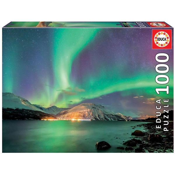 Puslespill 1000 Deler Northern Lights