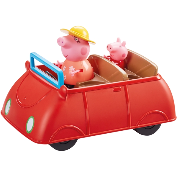 Peppa Gris Peppas Store Røde Bil (Bilde 2 av 5)