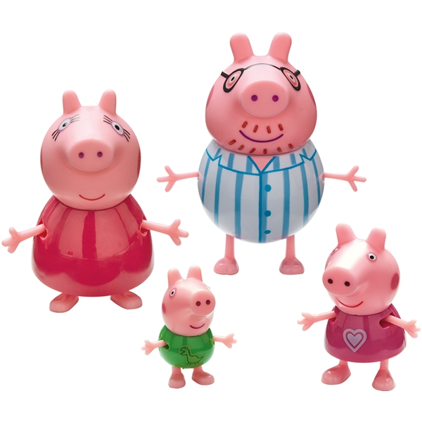 Peppa Gris Familjen Gris På tide å Sove (Bilde 1 av 3)