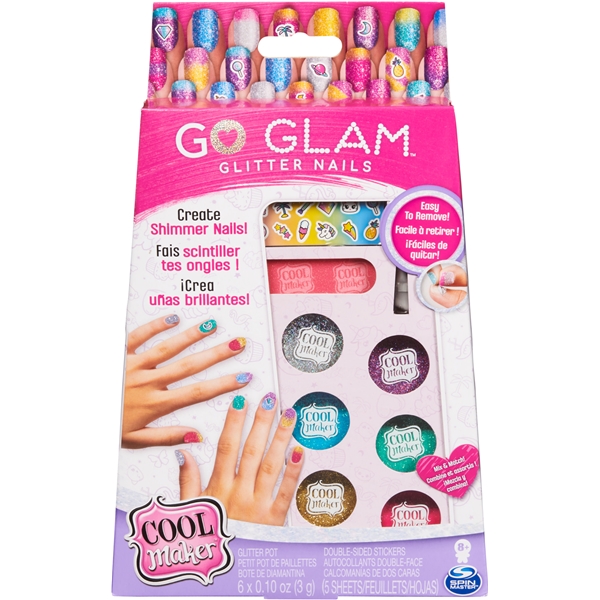 Cool Maker Go Glam Glitter Nails (Bilde 1 av 6)