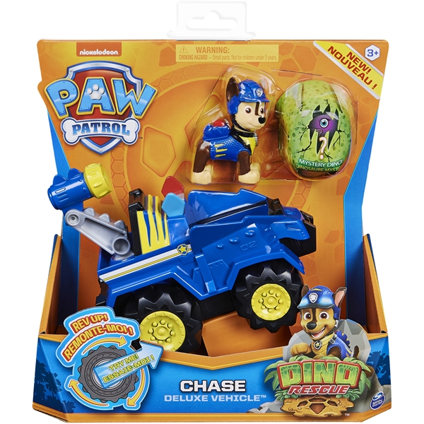 Paw Patrol Dino Deluxe Vehicles Chase (Bilde 1 av 5)