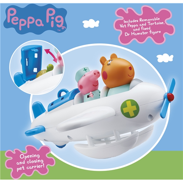 Peppa Gris Dr Hamster Veterinærfly (Bilde 5 av 5)
