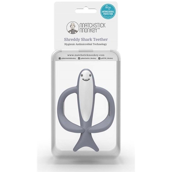 Matchstick Monkey Teether Shark (Bilde 2 av 6)