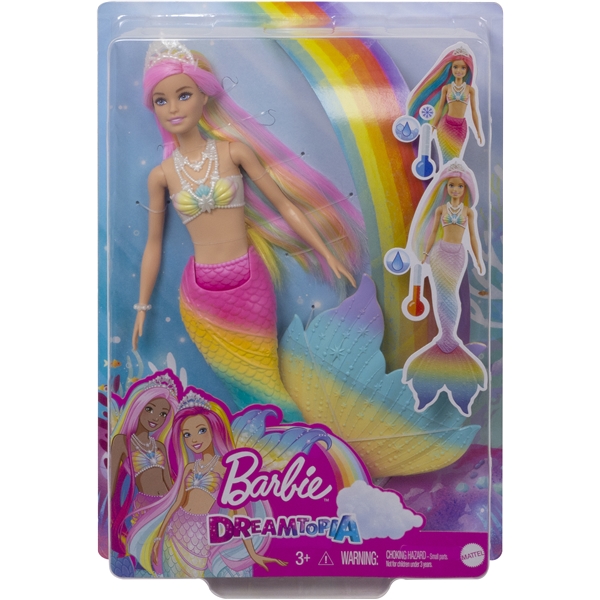 Barbie Dreamtopia Rainbow Magic Mermaid (Bilde 2 av 5)