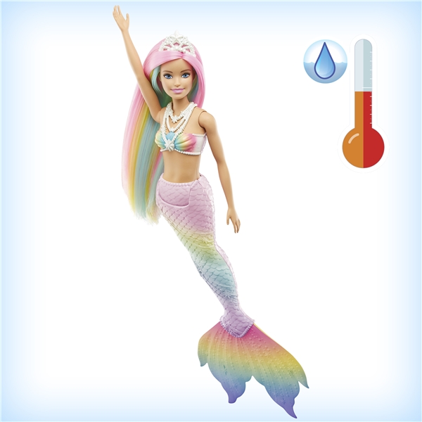 Barbie Dreamtopia Rainbow Magic Mermaid (Bilde 3 av 5)