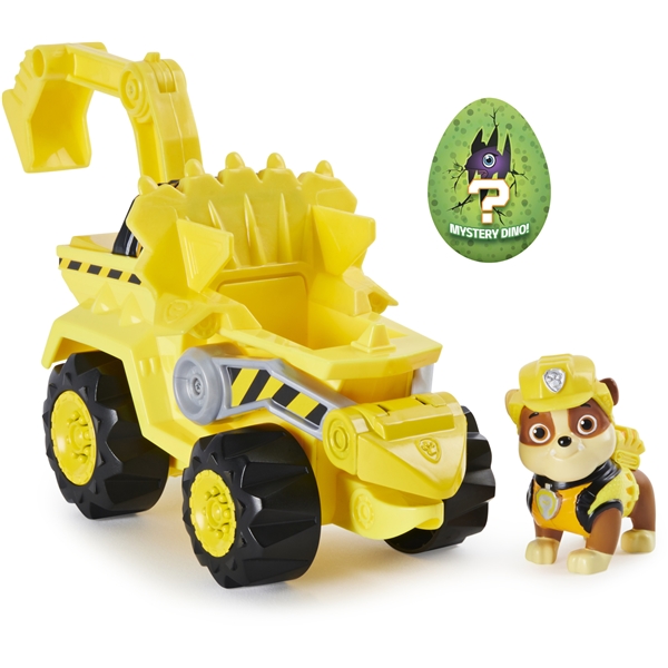 Paw Patrol Dino Deluxe Vehicles Rubble (Bilde 2 av 3)