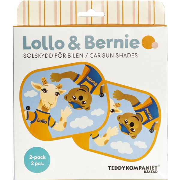 Lollo & Bernie Solbeskyttelse for bilen 2-pack (Bilde 2 av 2)