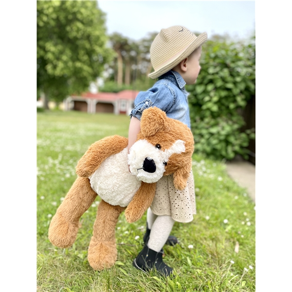 Teddykompaniet Hund, Brun 60 cm (Bilde 2 av 3)