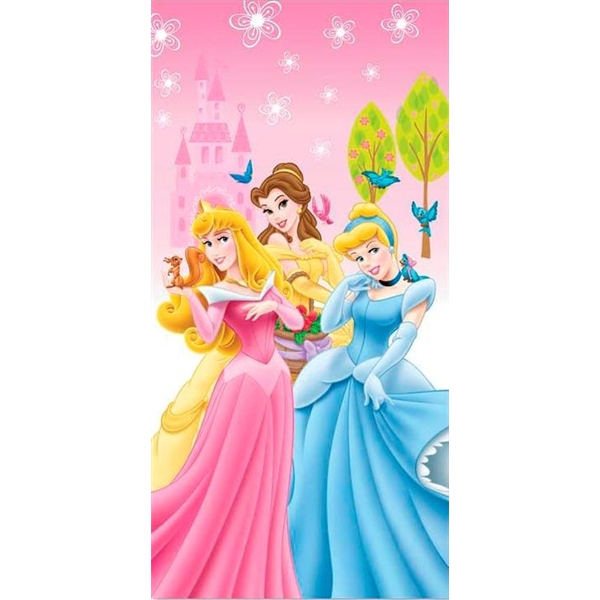 Disney Prinsesser Fleece Pledd