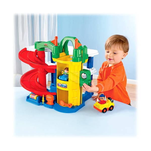 Little People Ready-Set-Go Garasje (Bilde 2 av 5)
