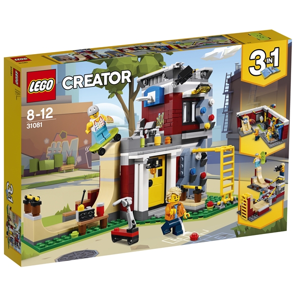 31081 LEGO Creator Modular Skateboardhus (Bilde 1 av 3)