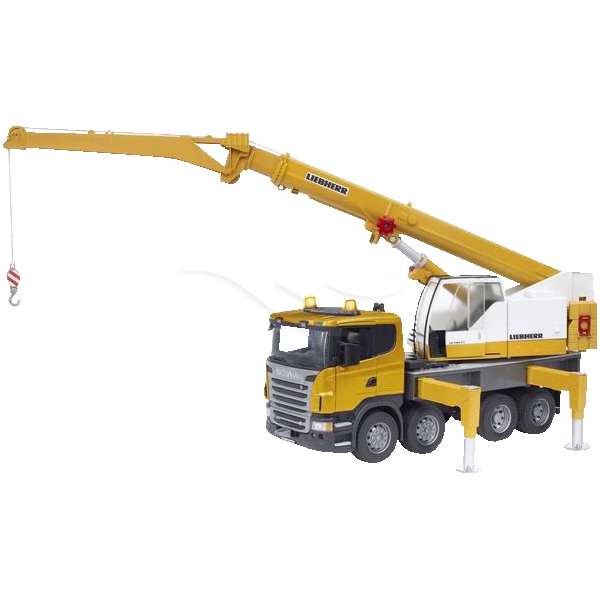 Bruder 3570 Scania Liebherr Kranlastebil