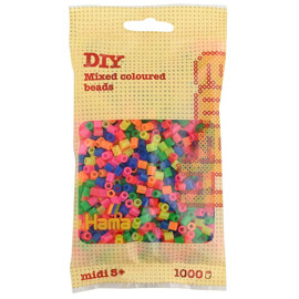 Hama Perler 1000st 1 set Neon