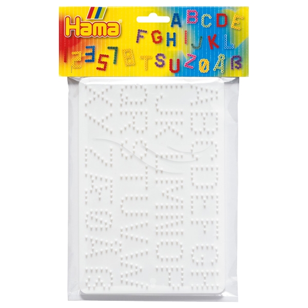 Hama Perlebrett 4455 - Bokstaver / Tall
