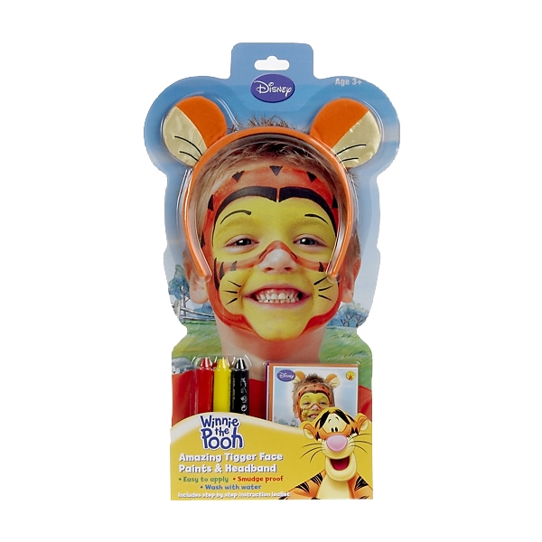 Tiger Ansiktssminke + Ører