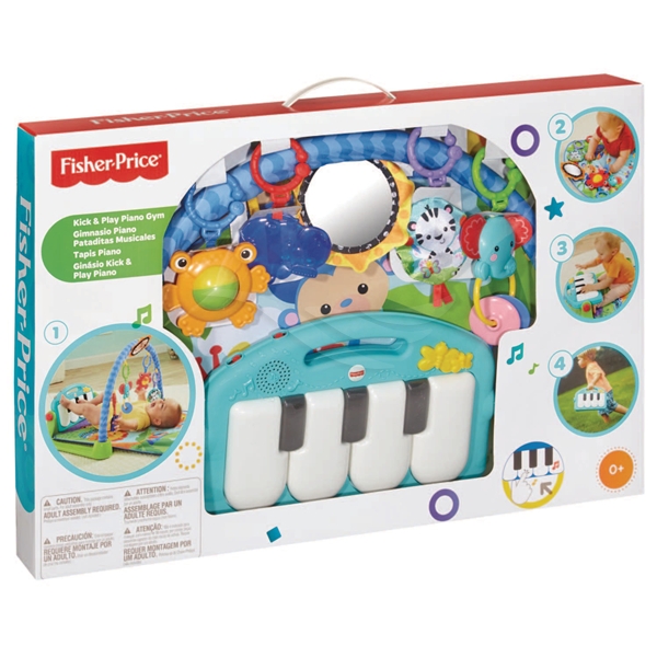 Fisher Price Kick & Play Piano Gym (Bilde 2 av 6)