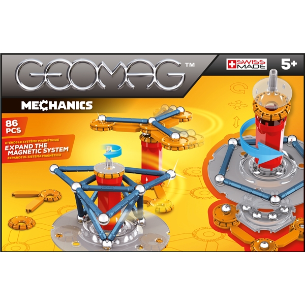 Geomag Mechanics 86 deler - Geomag - Geomag | Shopping4net