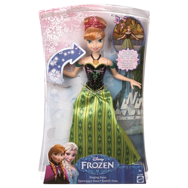 Anna Frozen Frost Syngende Dukke (Bilde 3 av 3)