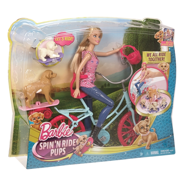 Barbie Valpeventyret Sykkelsett (Bilde 1 av 3)
