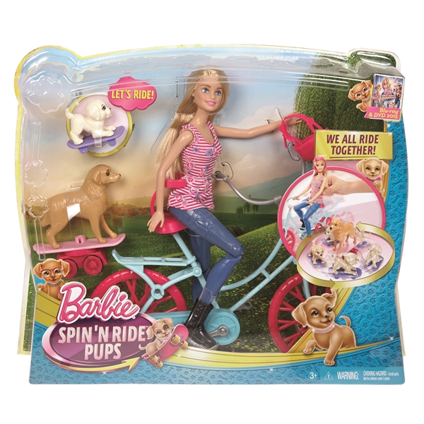 Barbie Valpeventyret Sykkelsett (Bilde 3 av 3)
