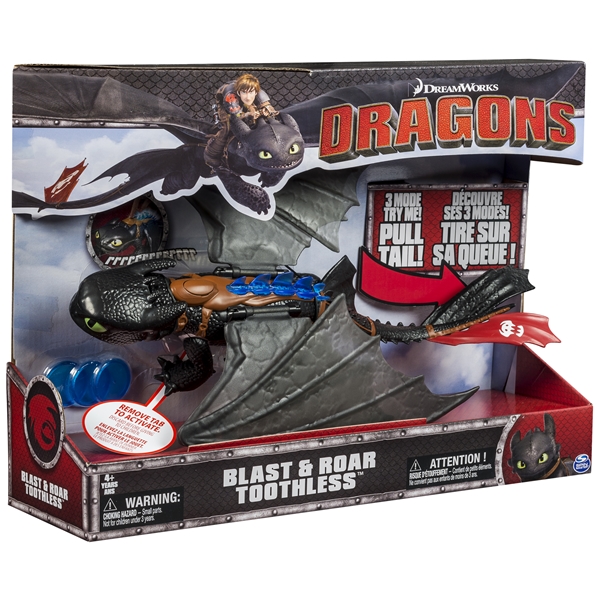Dragetreneren Electronic Toothless (Bilde 3 av 4)
