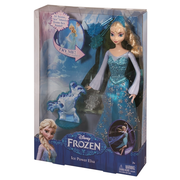 Elsa Frozen Frost Action Dukke (Bilde 8 av 9)
