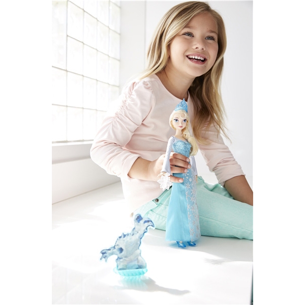Elsa Frozen Frost Action Dukke (Bilde 9 av 9)