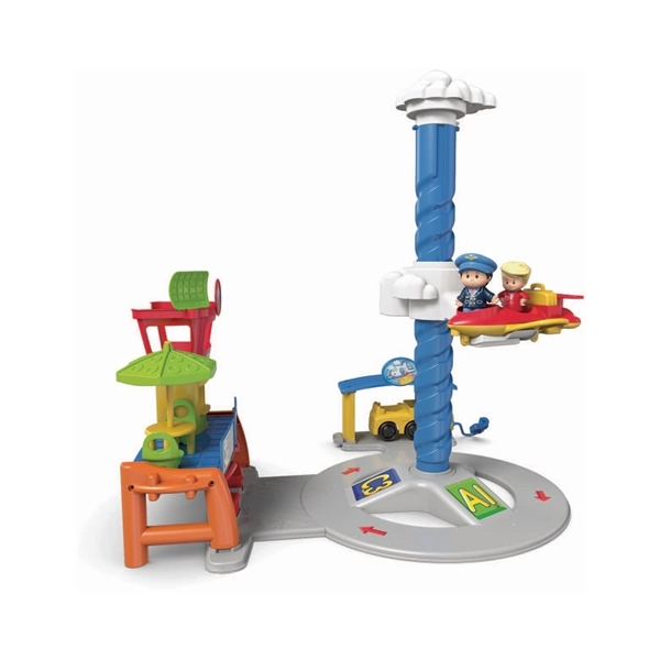 Little People Spinnin Sounds Airport Fisher Price (Bilde 1 av 5)