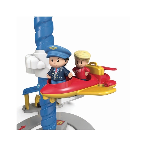 Little People Spinnin Sounds Airport Fisher Price (Bilde 3 av 5)
