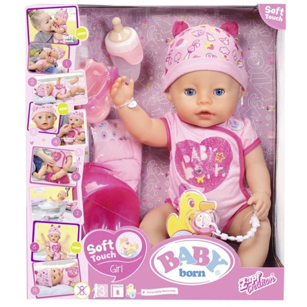 Baby Born Soft Touch Girl (Bilde 2 av 2)